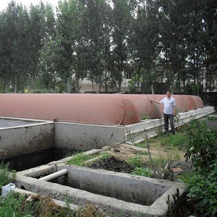 Biogas Coch Coch Gorchuddiwch ar gyfer Trin Dwr Wate
